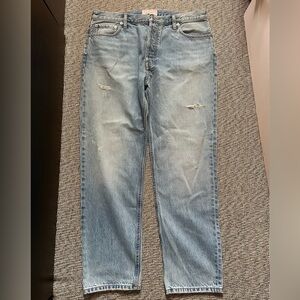 Everlane Blue Relaxed Jeans with Vintage Appeal